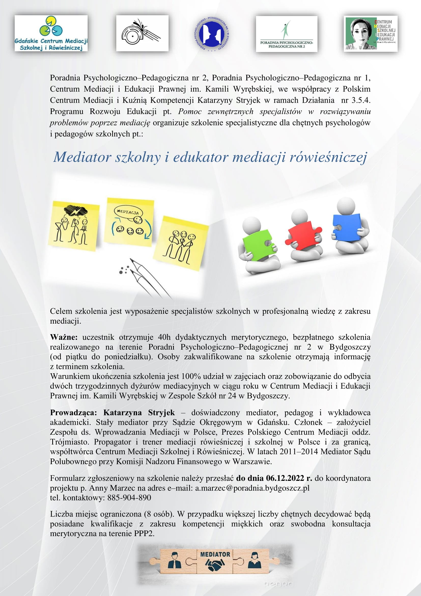 plakat Mediacja